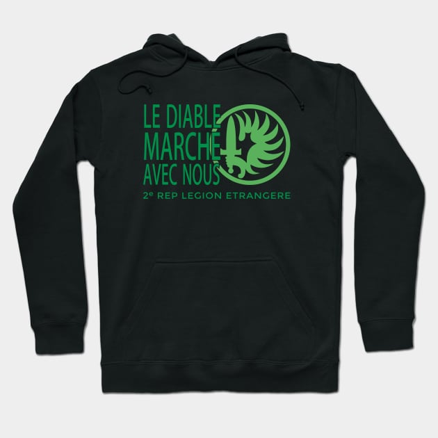 Legion Etrangere Foreign Legion Hoodie by parashop